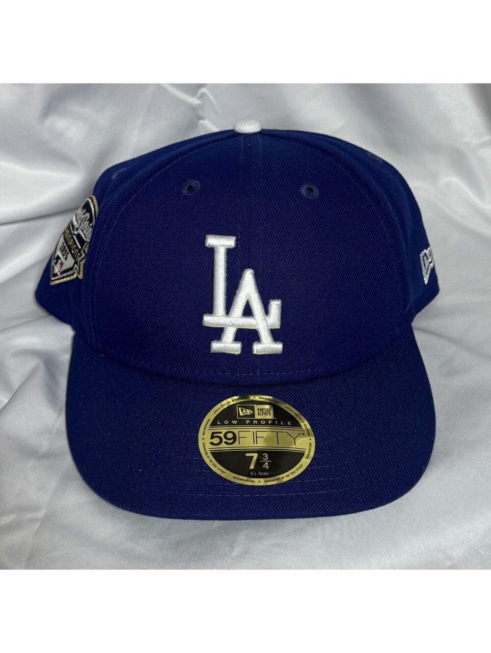 New Era 59Fifty Los Angeles Dodgers 2025 World Series Fitted Hat Size 7 3/4 NEW